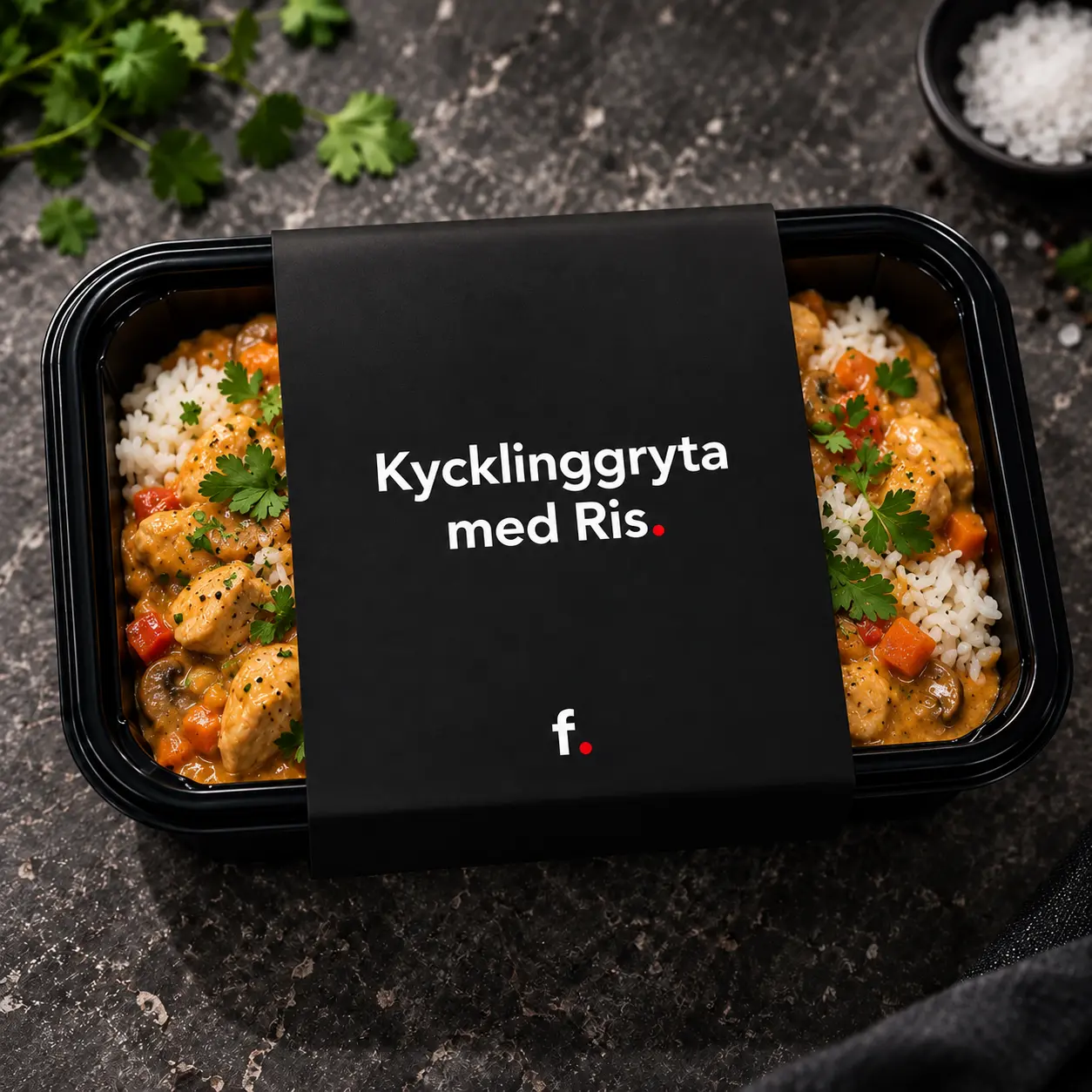Matlåda: Kycklinggryta med ris